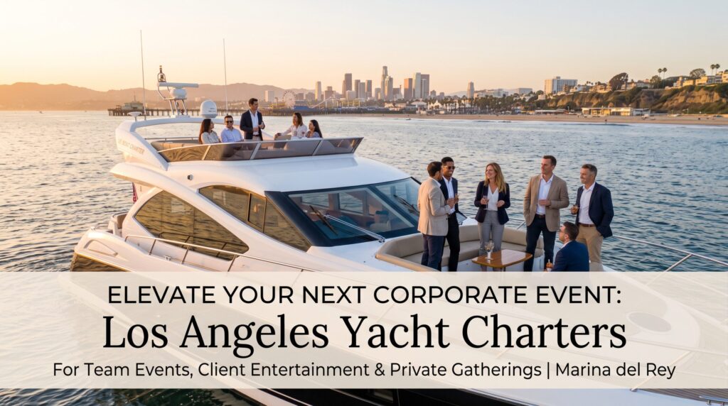 corporate yacht charters Los Angeles